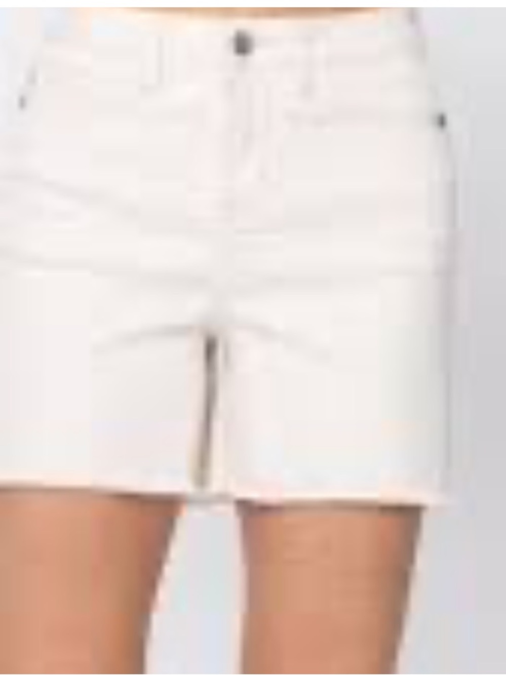 Judy Blue Cream Mid-Rise Shorts